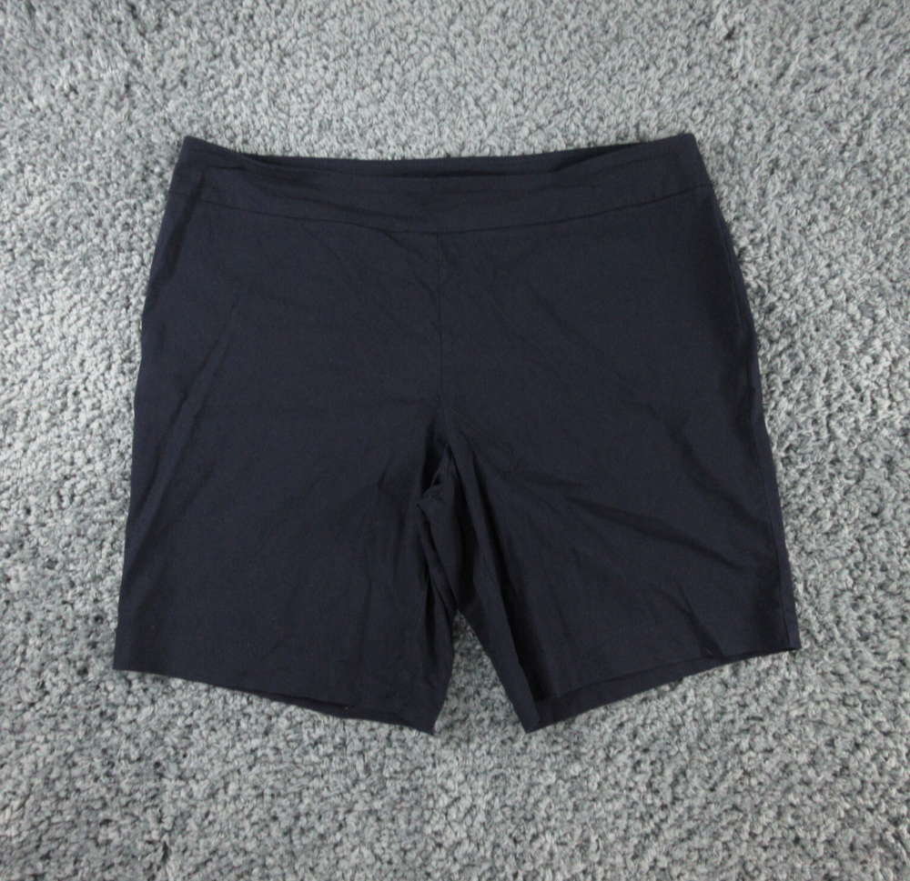 Counterparts Shorts Womens 20W Blue Pull On Bermudas 42x10*